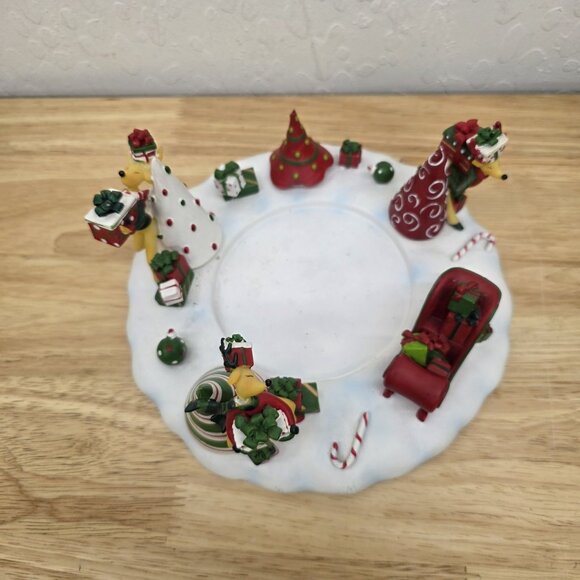 yankee candle Holder 4in Candle Christmas Holiday Reindeer - Picture 4 of 9